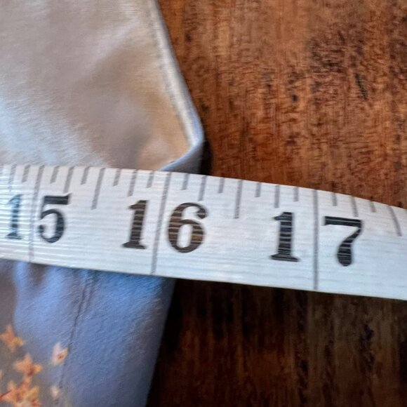 Vintage 80s Handmade Criss Cross Back Floral Cottagecore Dress XS - Picture 9 of 9